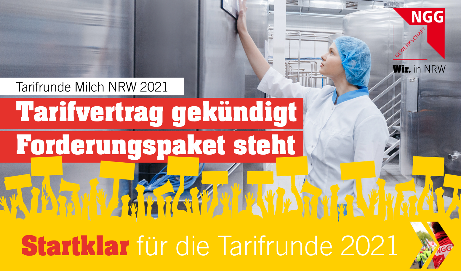 NGG.NRW: Tarifrunde Milchindustrie NRW